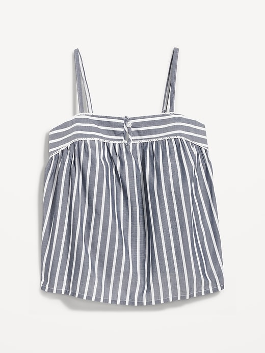 Striped Smocked Pajama Cami Swing Top | Old Navy