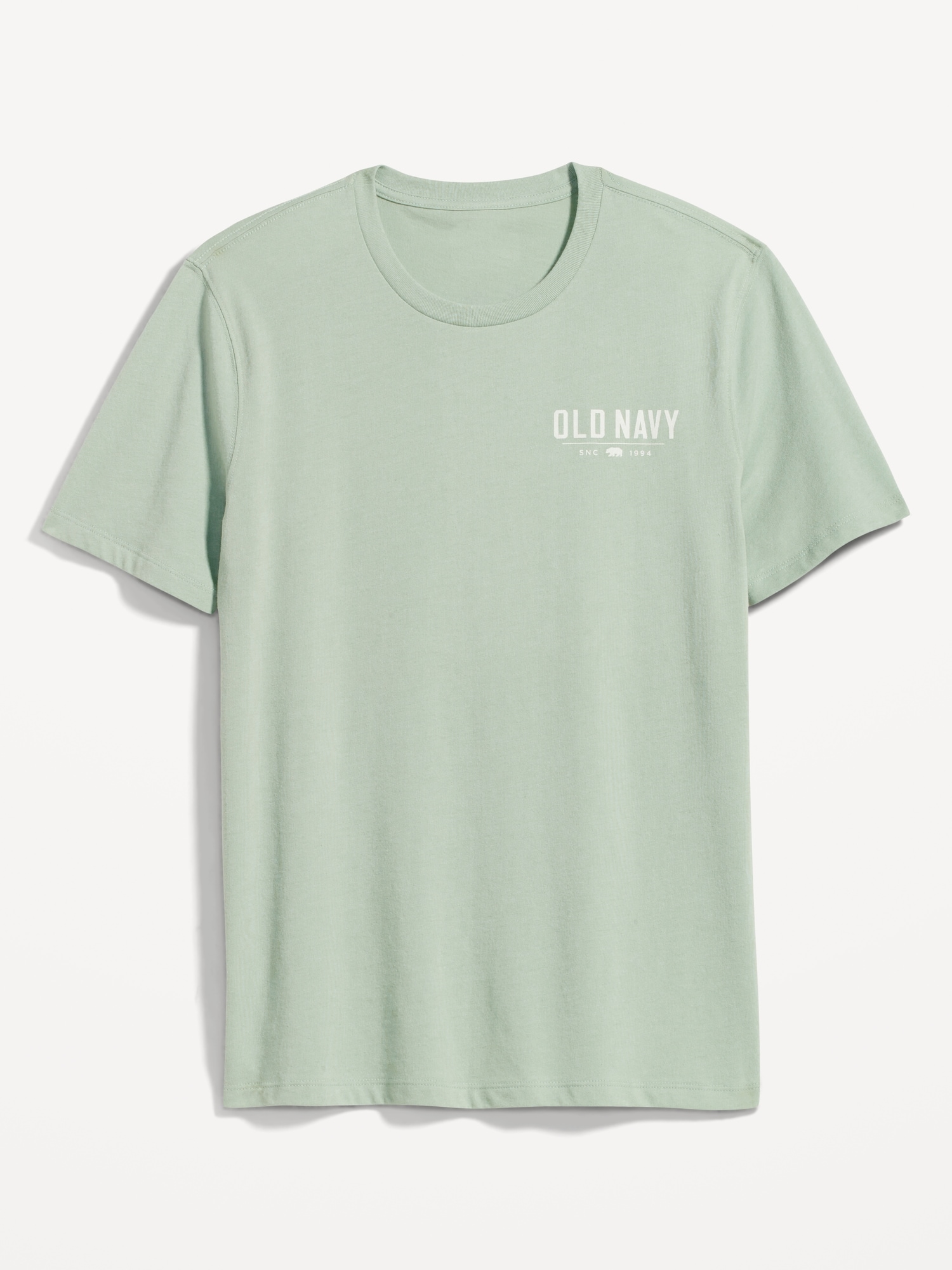 Old Navy Logo-Graphic Crew-Neck T-Shirt for Men green. 1