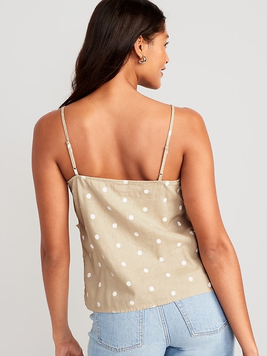 polka dot blouse old navy
