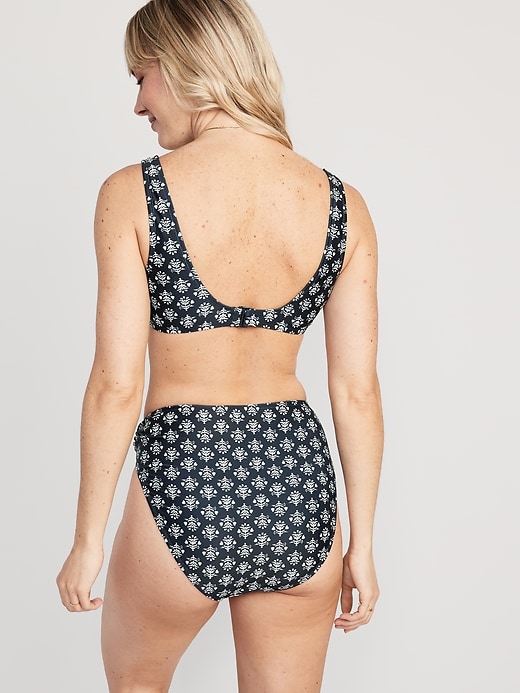 Old Navy Mid-Rise O-Ring Crochet-Knit French-Cut Bikini Swim Bottoms Size  XL XXL