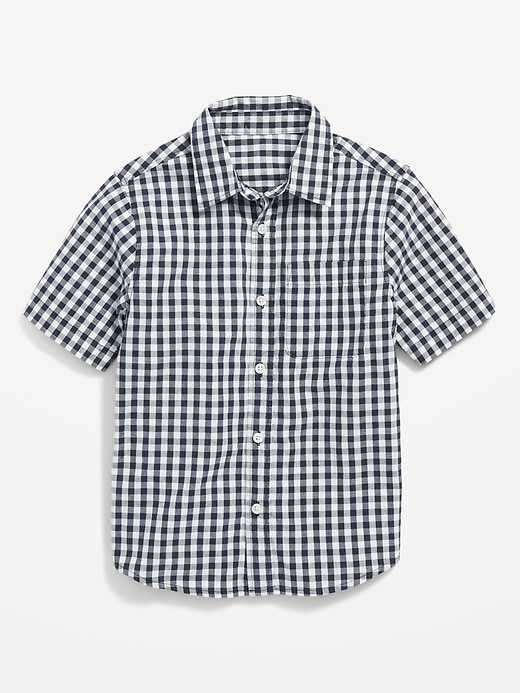 Short-Sleeve Printed Poplin Shirt for Boys | Old Navy
