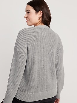 Lightweight Shaker-Stitch Cardigan Sweater | Old Navy