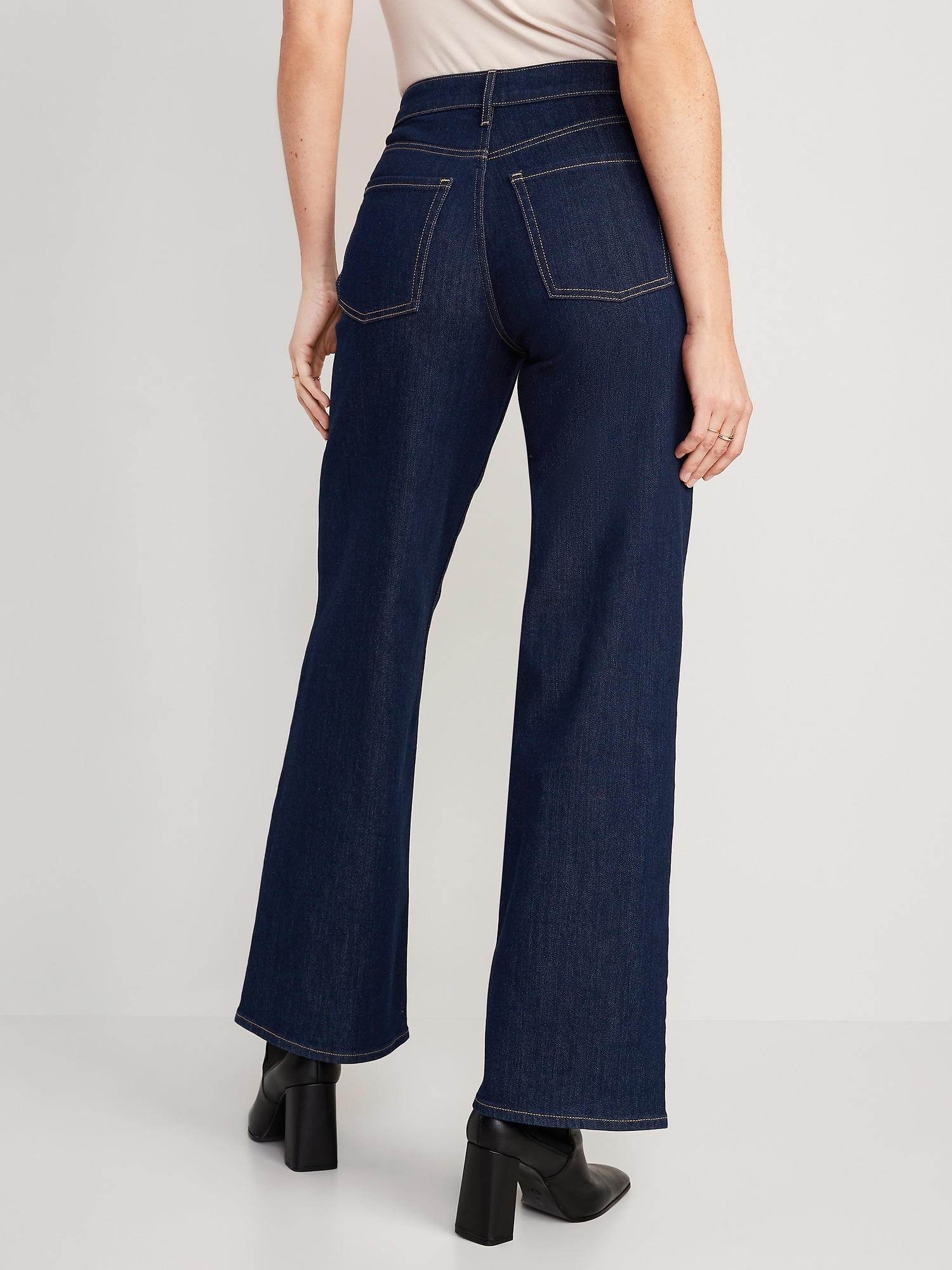 Old Navy Straight Wide-Leg Jeans, Editor Review