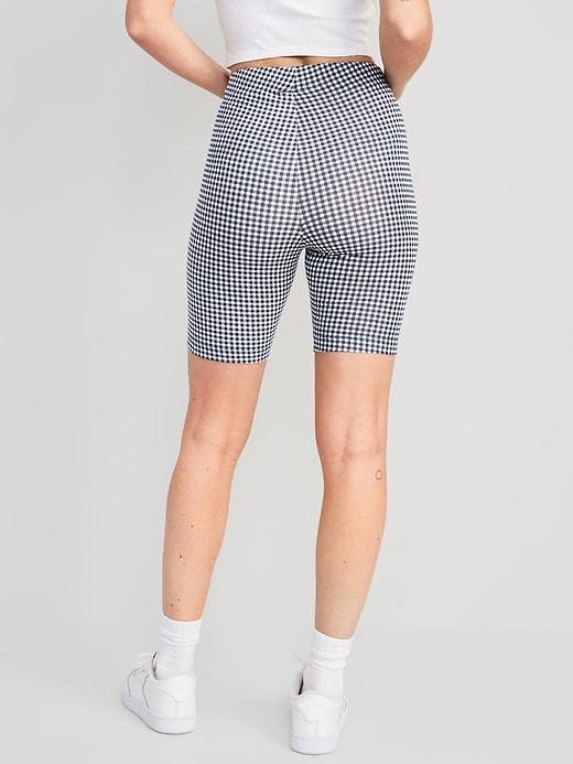 Image number 2 showing, High-Waisted Biker Shorts for Women -- 8-inch inseam