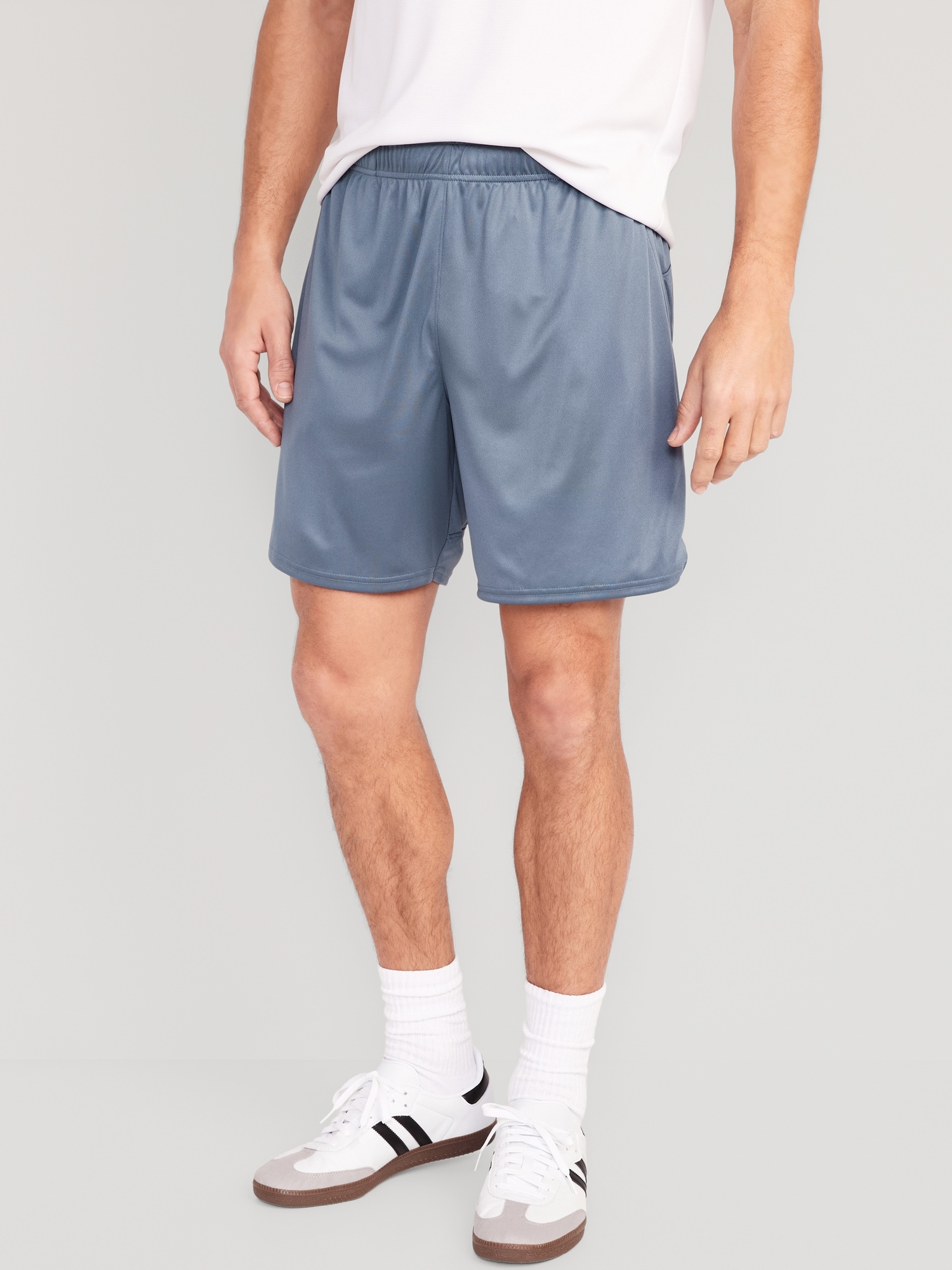 Old Navy Go-Dry Mesh Basketball Shorts for Men -- 7-inch inseam blue. 1