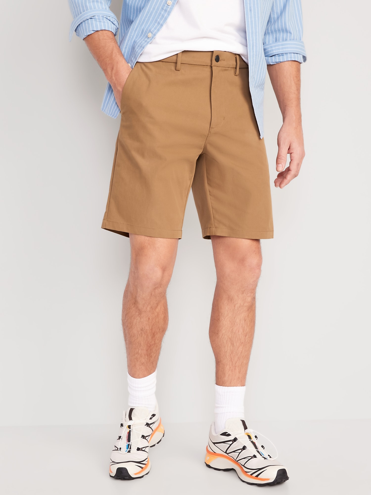 Slim Ultimate Tech Chino Shorts for Men -- 9-inch inseam | Old Navy