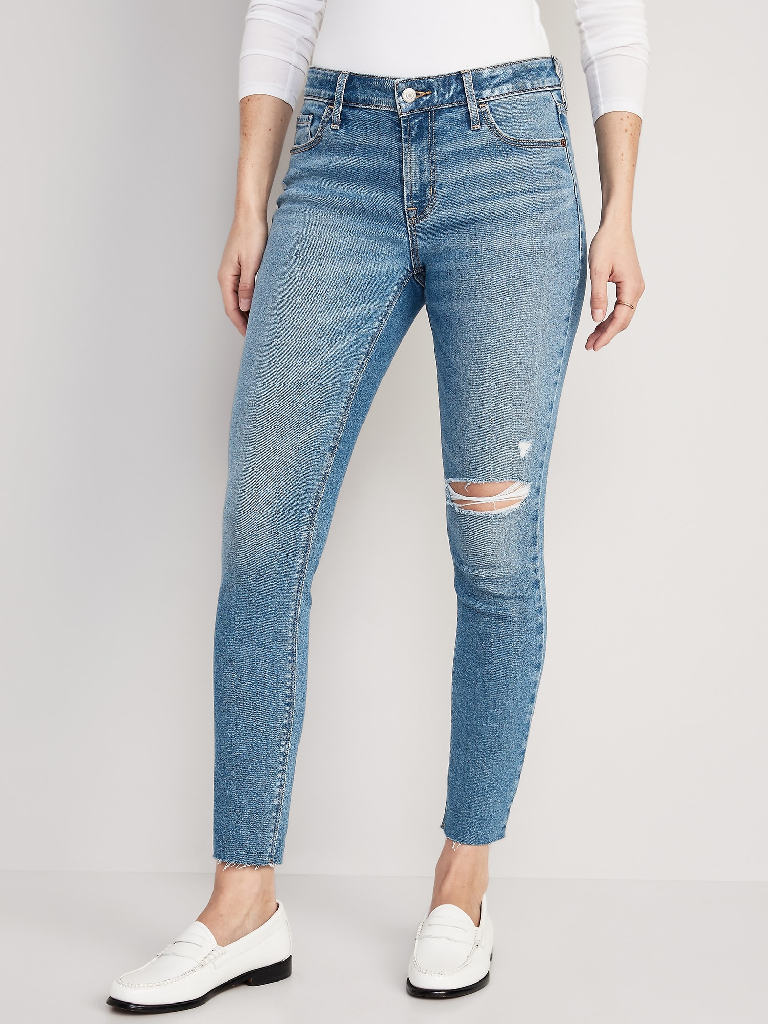 Old Women\'s Navy Jeans | Chic
