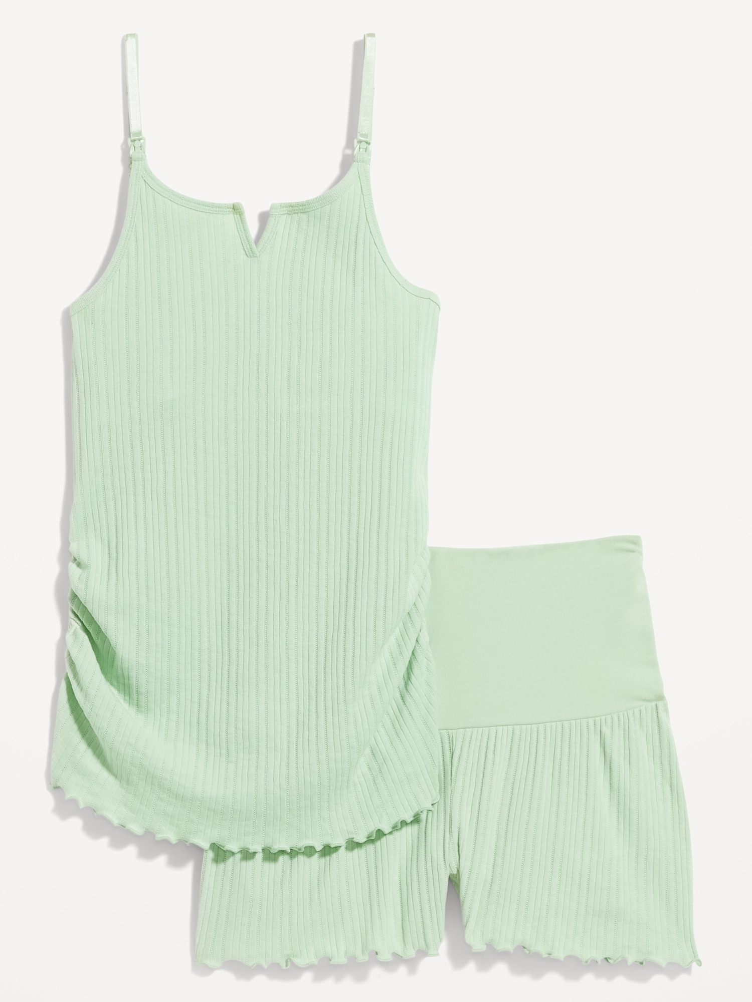 Cami & Shorts Pyjama Set - Mint green - Ladies