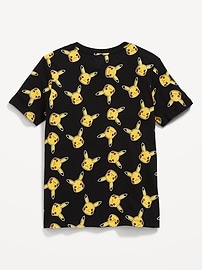 View large product image 3 of 3. Matching Pokémon™ Pikachu Gender-Neutral Graphic T-Shirt for Kids