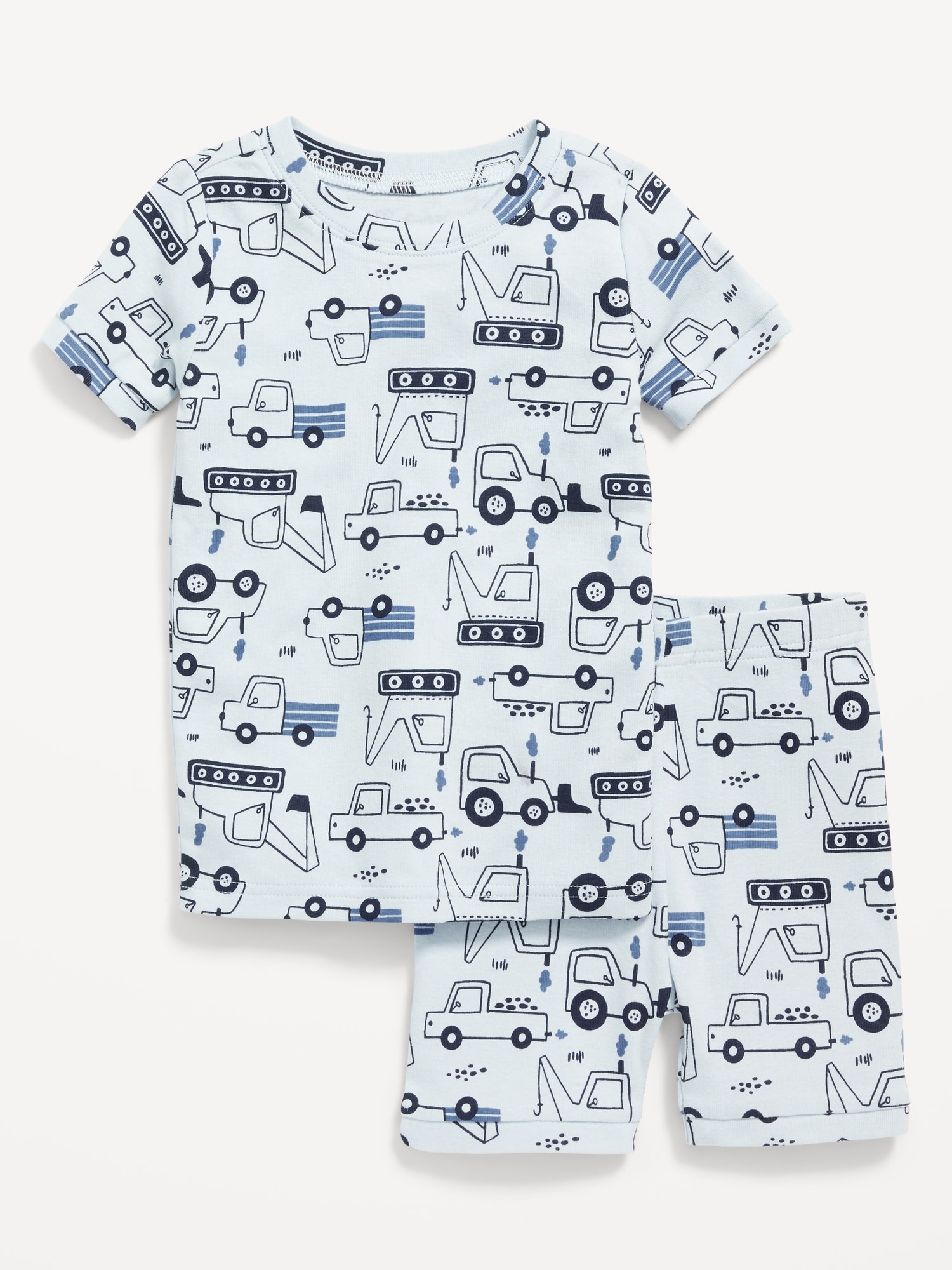 Unisex Snug Fit Printed Pajama Set for Toddler Baby Old Navy