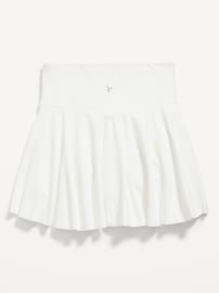 View large product image 4 of 4. High-Waisted PowerSoft Performance Skort for Girls