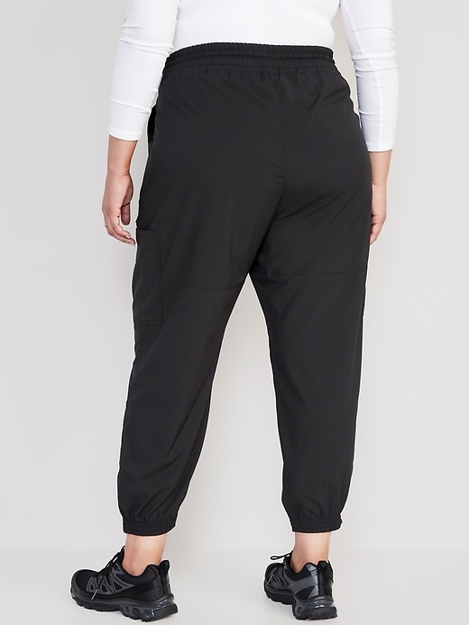 Image number 8 showing, Extra High-Waisted StretchTech Cargo Jogger Pants