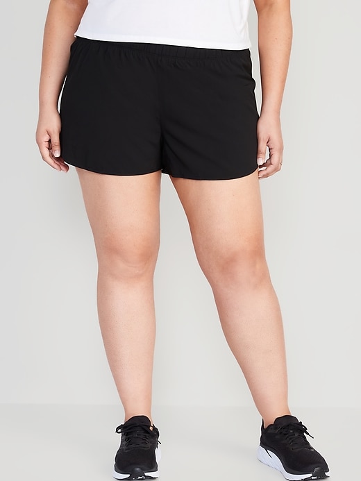 Image number 7 showing, Mid-Rise StretchTech Run Shorts -- 3-inch inseam