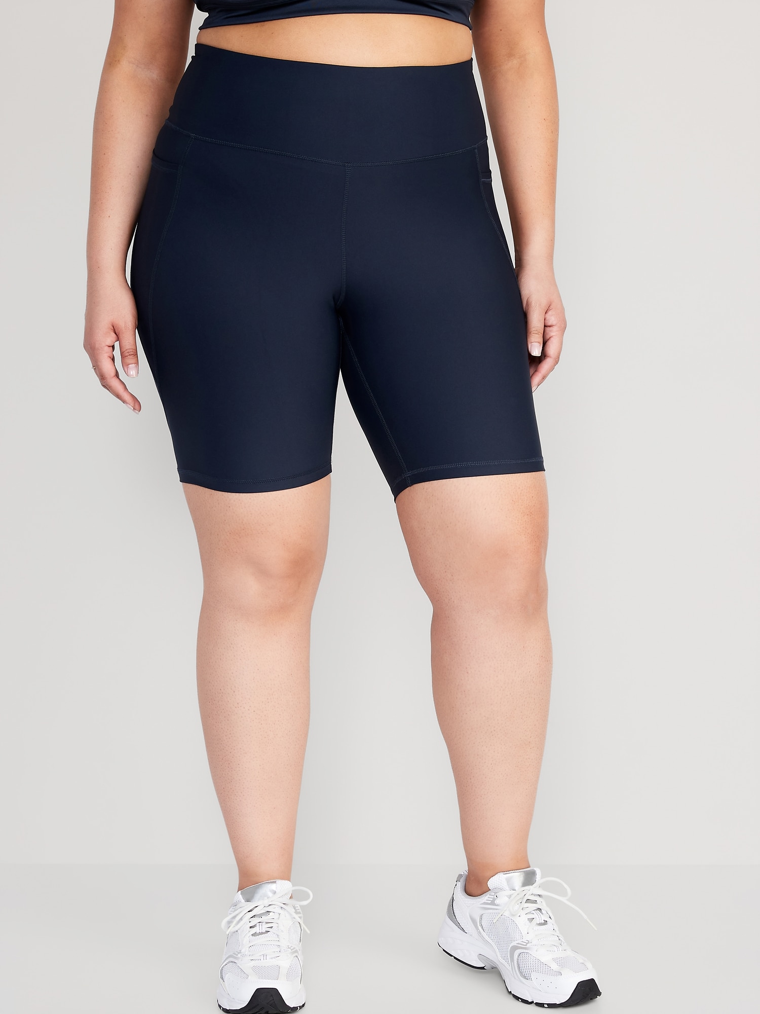 Skin Biker Shorts (8 in. inseam) - Black – Senita Athletics