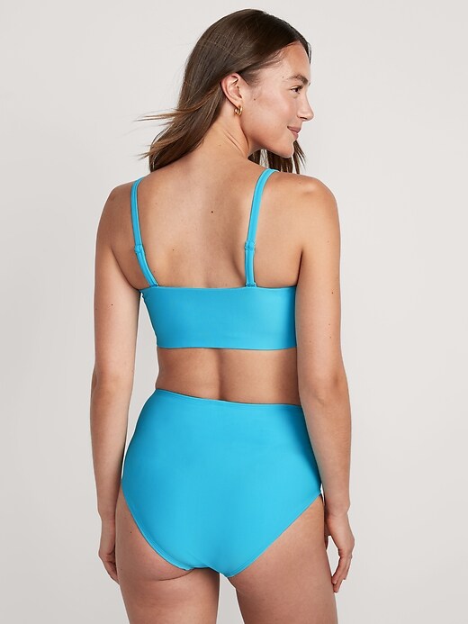 Image number 2 showing, Matching Bandeau Bikini Swim Top