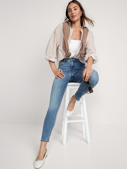 High-Waisted Pop Icon Skinny Jeans for Women | Old Navy