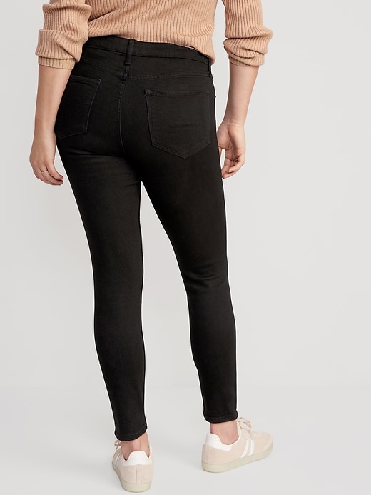 Image number 6 showing, Mid-Rise Rockstar Super-Skinny Jeans for Women