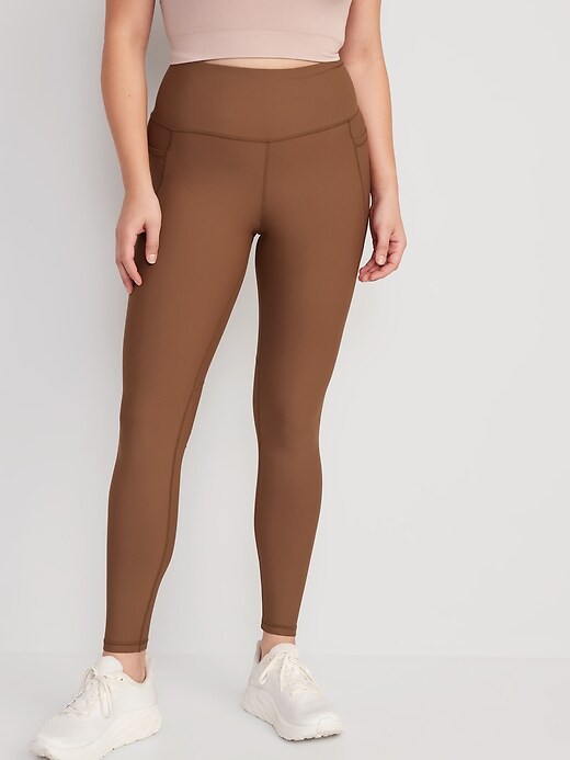 High-Waisted Elevate Powersoft 7/8-Length Side-Pocket Leggings For Women, Old Navy Is Having a BIG Workout Clothes Sale, and These 13 Pieces Are  Heavily Discounted