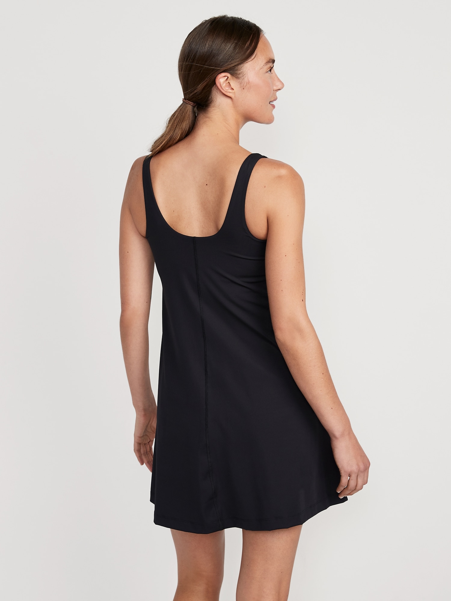 OLD NAVY NEW with TAG Women's PowerSoft Sleeveless Shelf-Bra Support Dress  - M