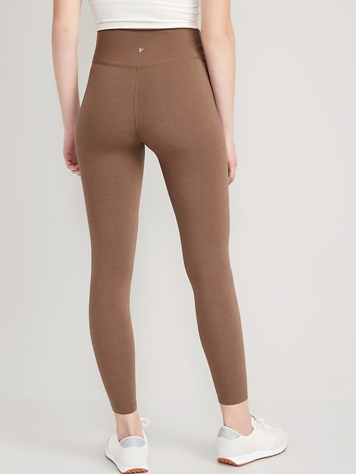 Extra High-Waisted PowerChill Crossover 7/8-Length Leggings for Women, Old  Navy