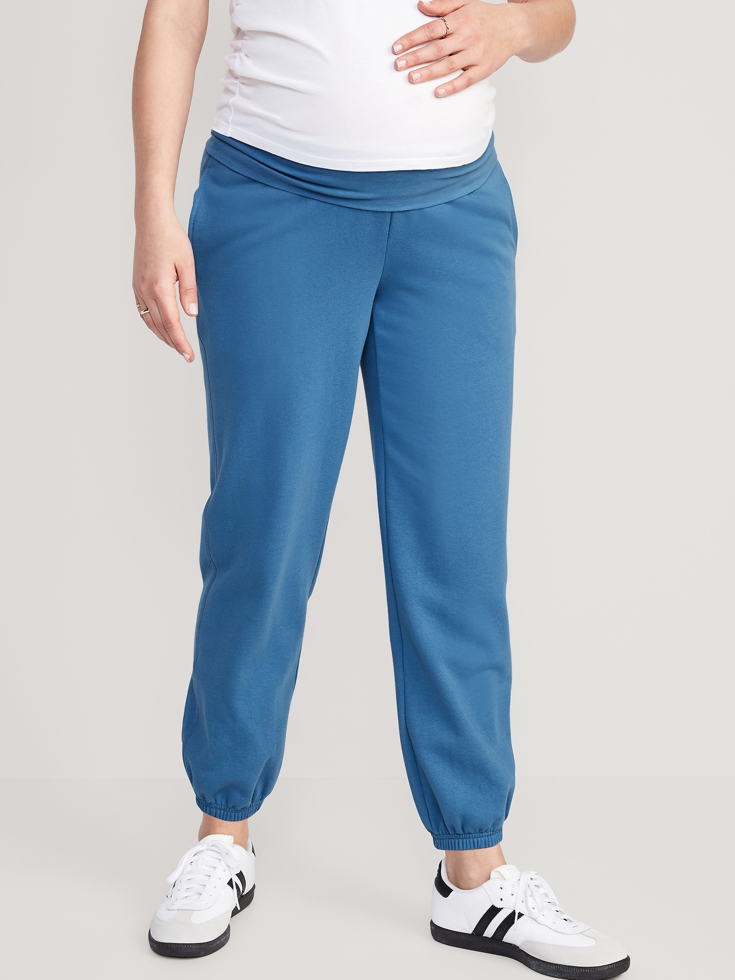 Old Navy Maternity Rollover-Waist Jogger Sweatpants