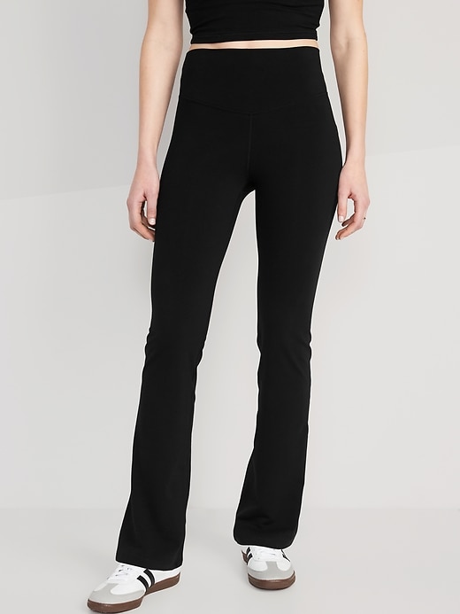 Image number 1 showing, Extra High-Waisted PowerChill Slim Boot-Cut Pants