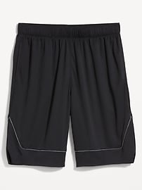 View large product image 3 of 3. Mesh Basketball Shorts -- 10-inch inseam