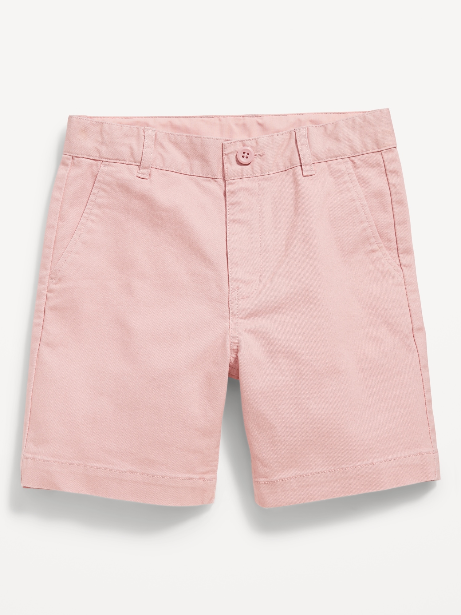 Straight Twill Shorts for Boys (Above Knee)