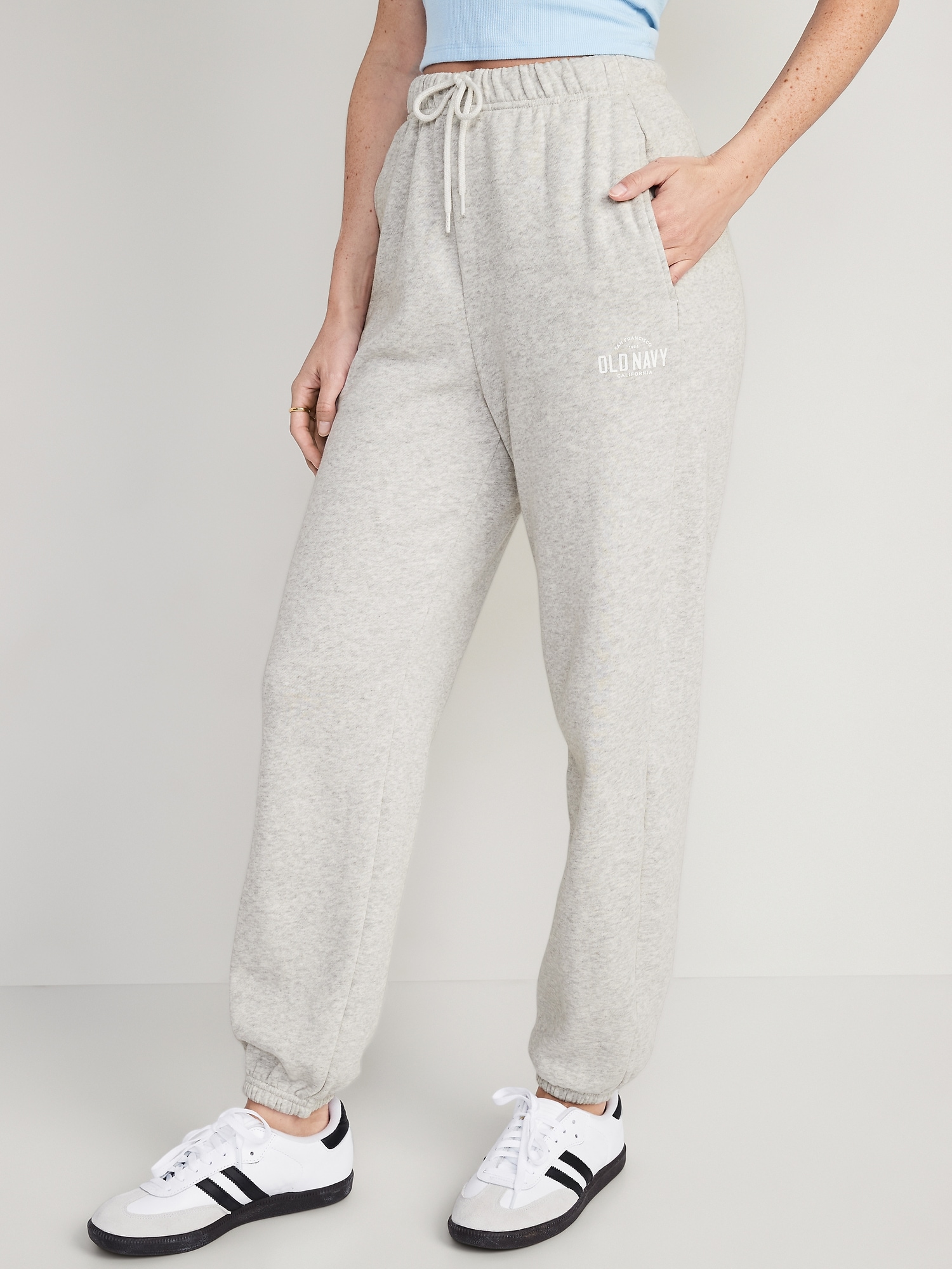 Extra High-Waisted Logo-Graphic Sweatpants for Women