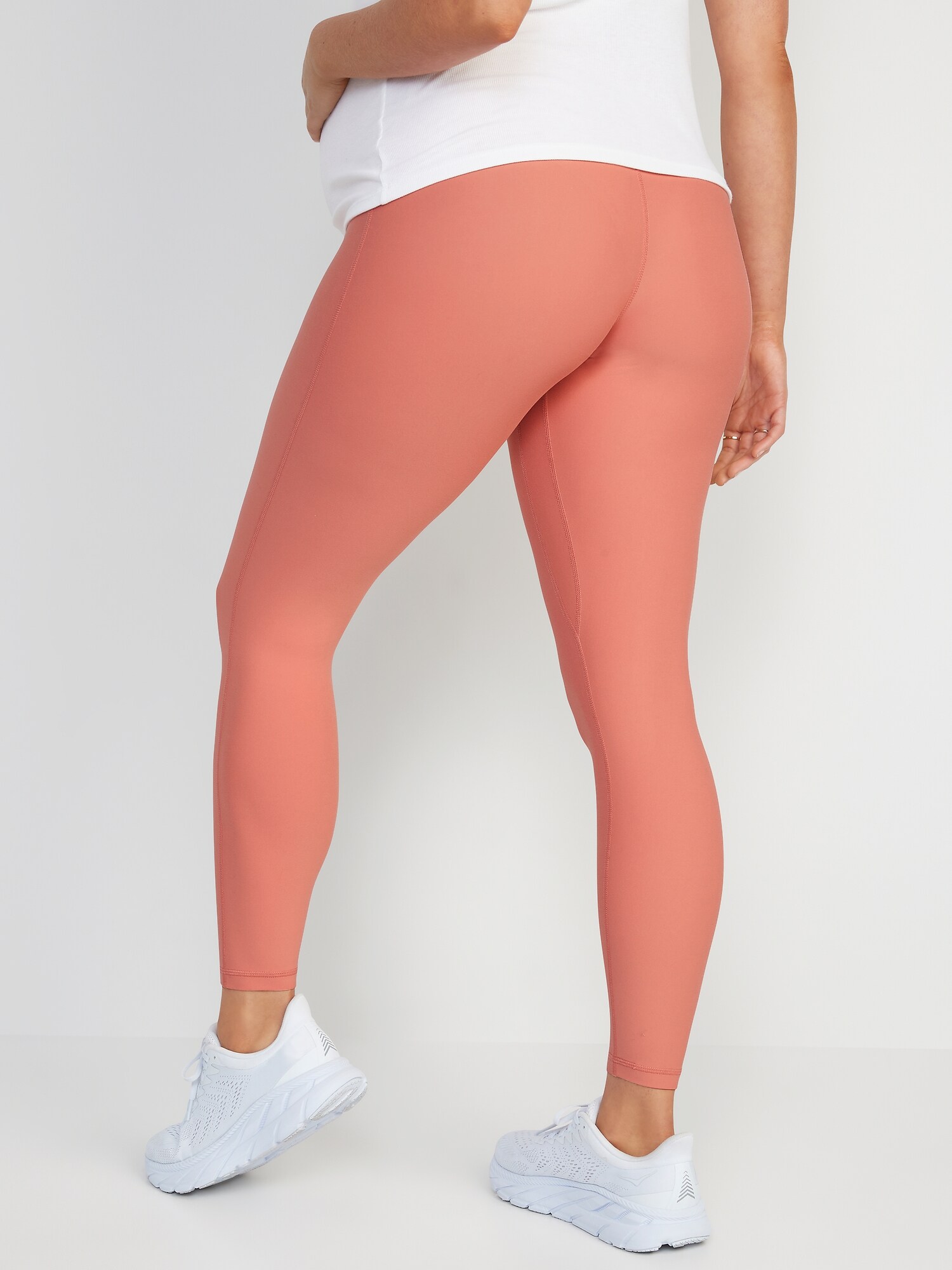Maternity Activewear Leggings Full length with mid waist panel – MATLETIK