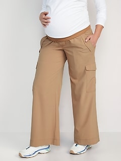 Maternity High-Waisted PowerSoft 7/8-Length Jogger Pants