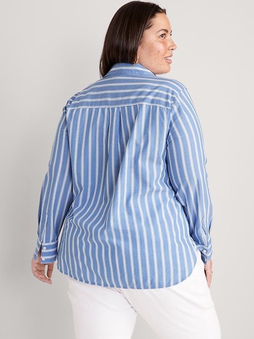 Image number 8 showing, Striped Classic Button-Down Shirt