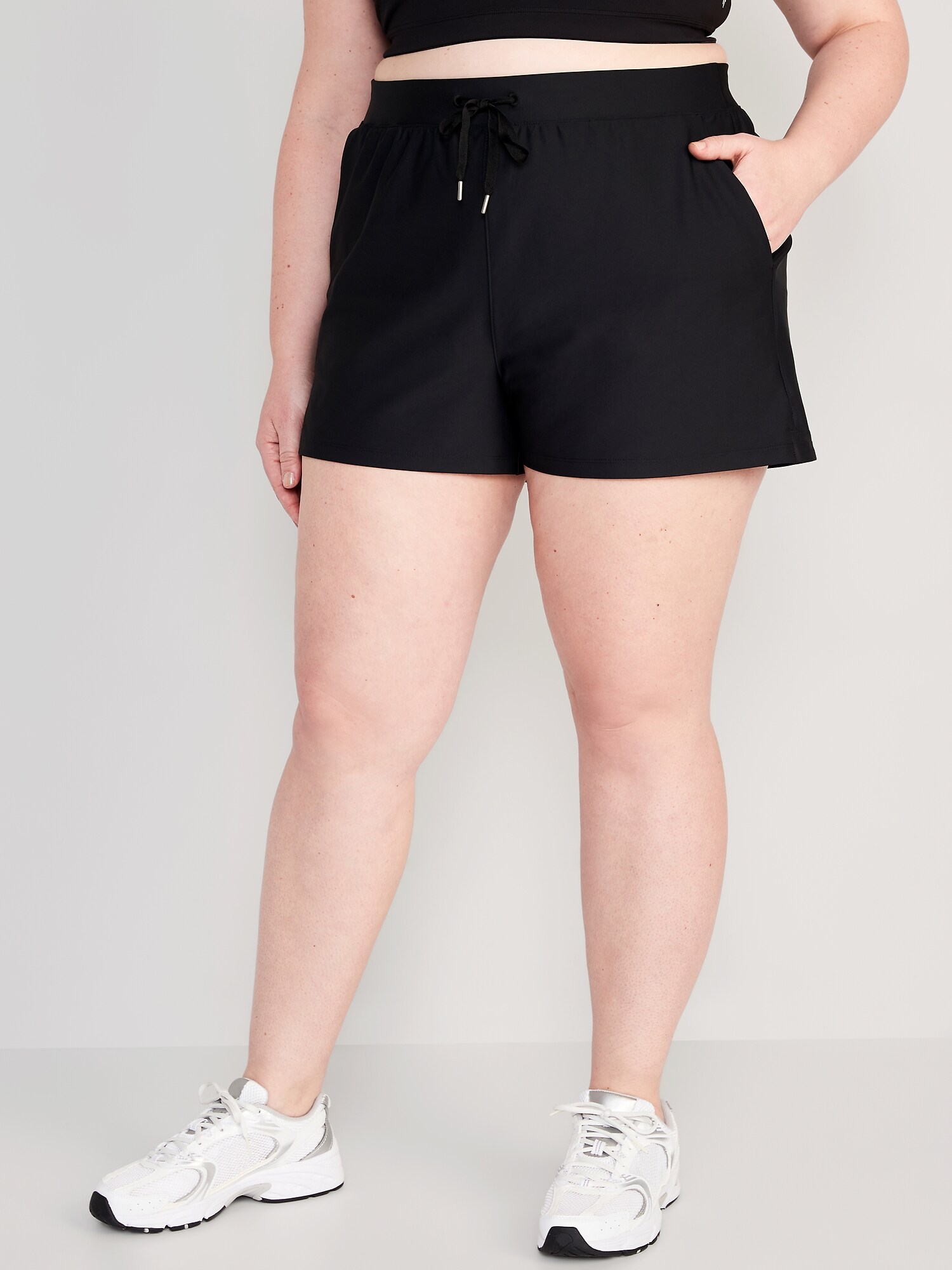 High-Waisted PowerSoft Performance Shorts for Women -- 3-inch inseam | Old  Navy