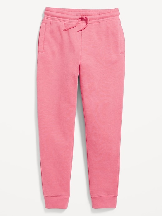 View large product image 1 of 2. Printed Vintage High-Waisted Jogger Sweatpants for Girls