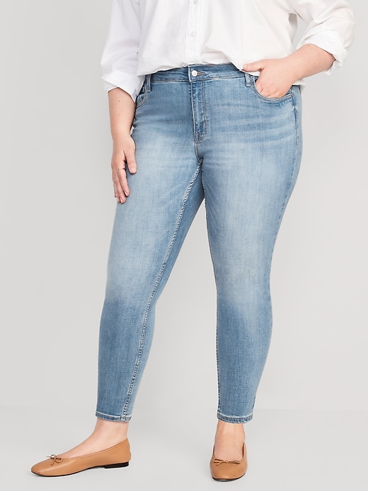 Image number 7 showing, Mid-Rise Rockstar Super-Skinny Jeans