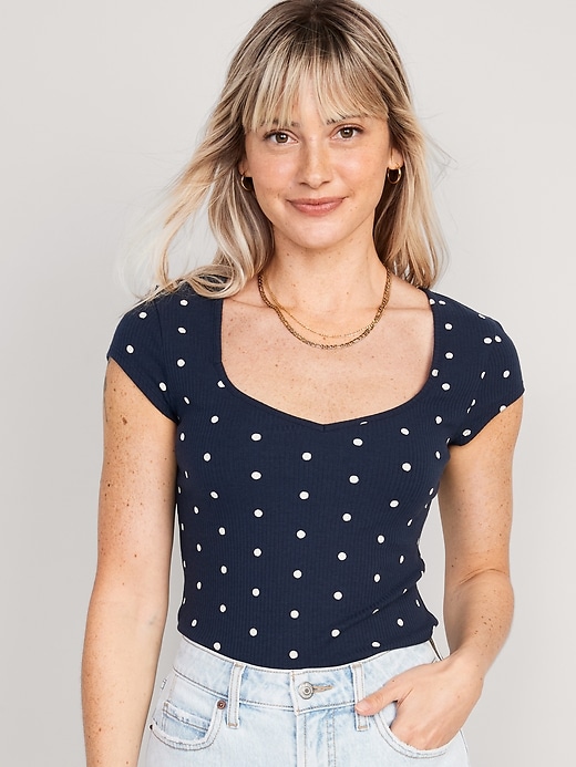 Old navy sales polka dot shirt