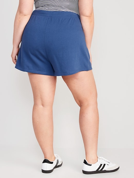 Image number 8 showing, Extra High-Waisted Vintage Lounge Shorts -- 3-inch inseam