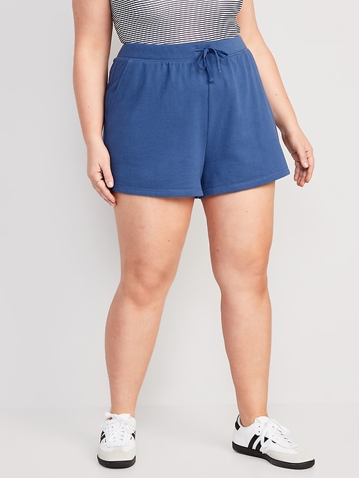 Image number 7 showing, Extra High-Waisted Vintage Lounge Shorts -- 3-inch inseam