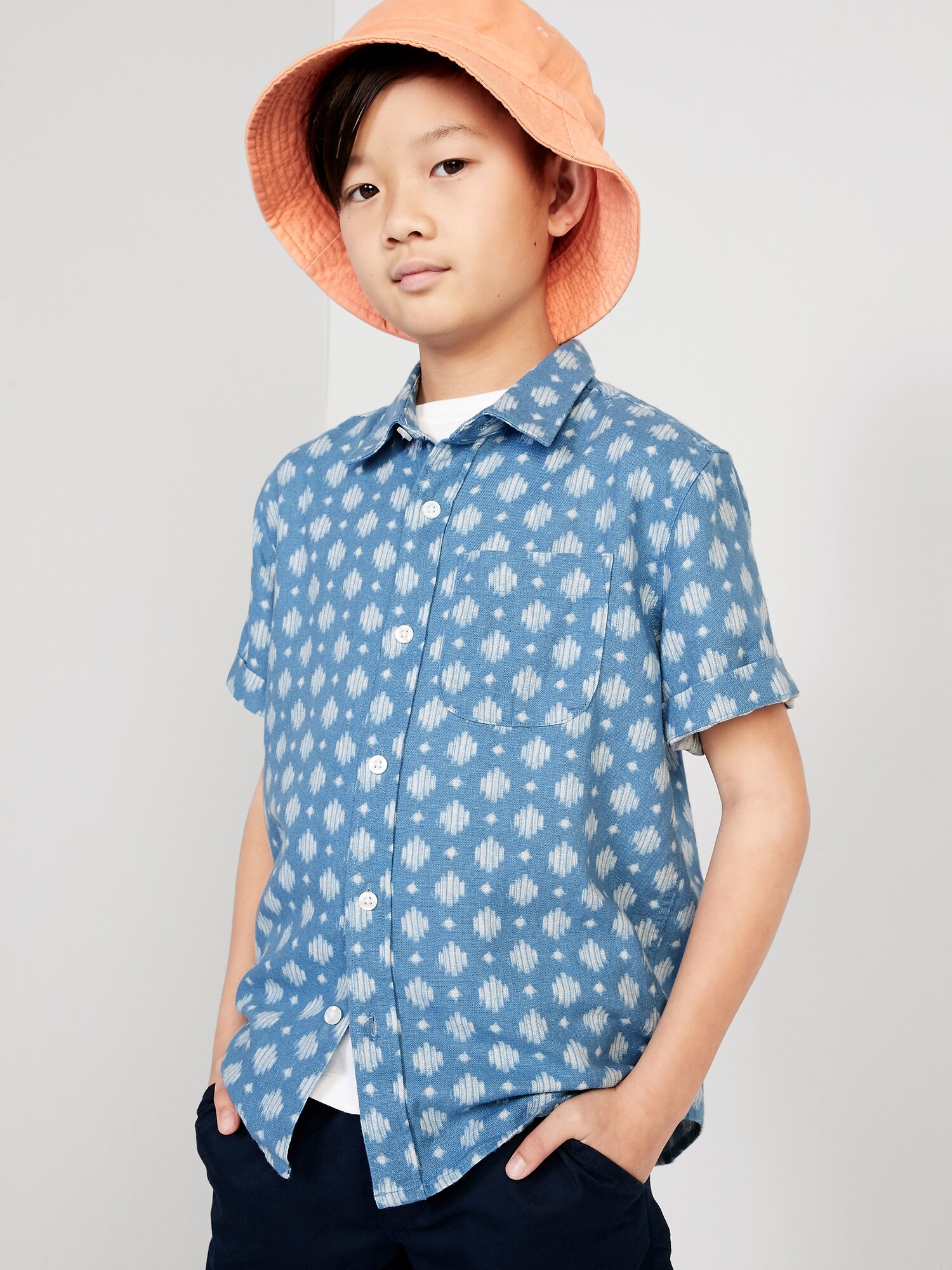 Old navy boys sales dress shirt