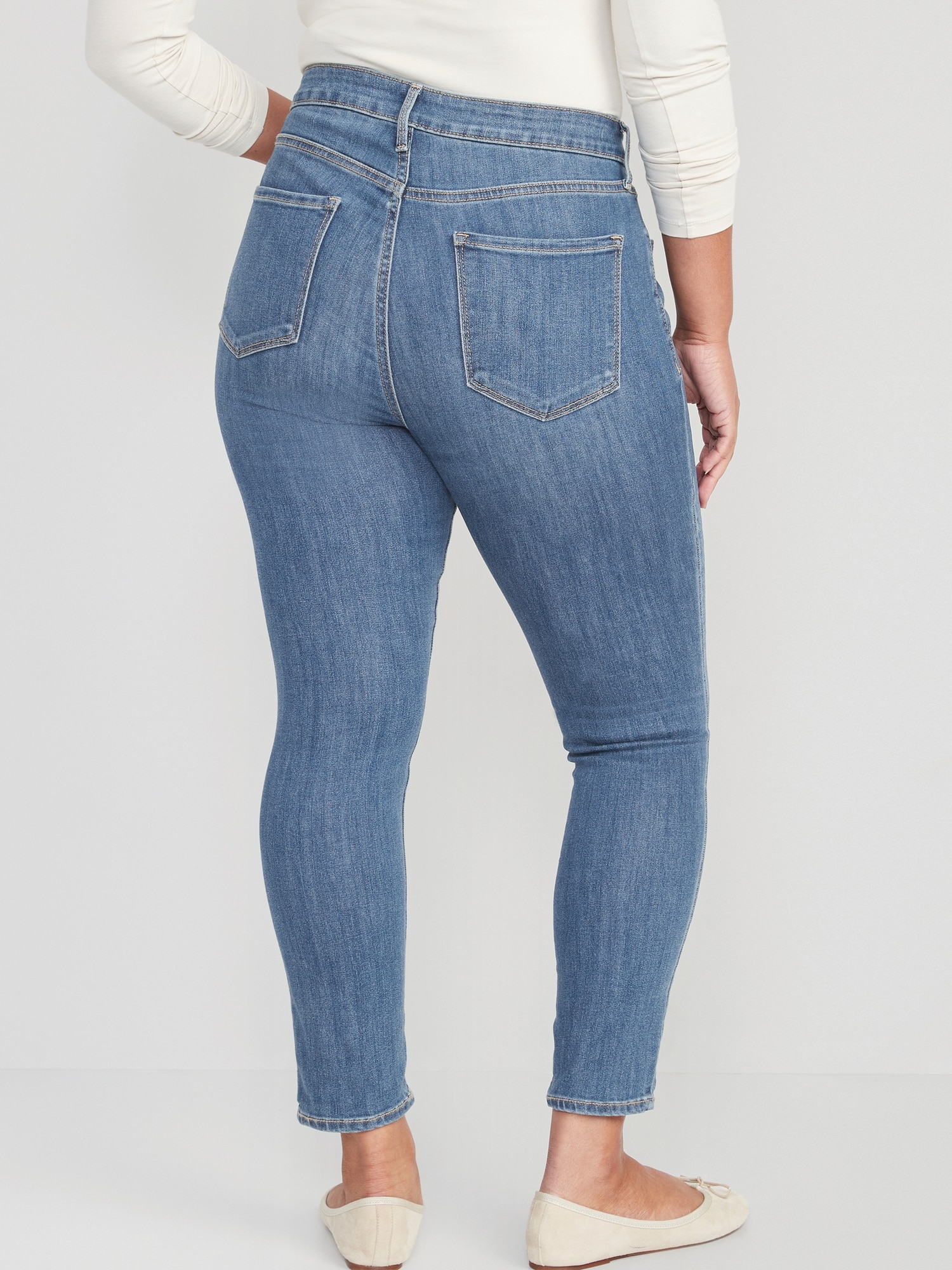 High-Waisted Wow Super-Skinny Ankle Jeans | Old Navy