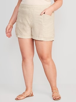 Old navy cheap linen shorts