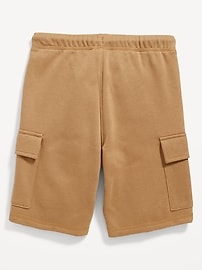 View large product image 4 of 4. Fleece Cargo Jogger Shorts for Boys (At Knee)