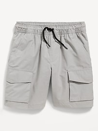 View large product image 3 of 4. Straight Cargo Jogger Shorts for Boys (Above Knee)