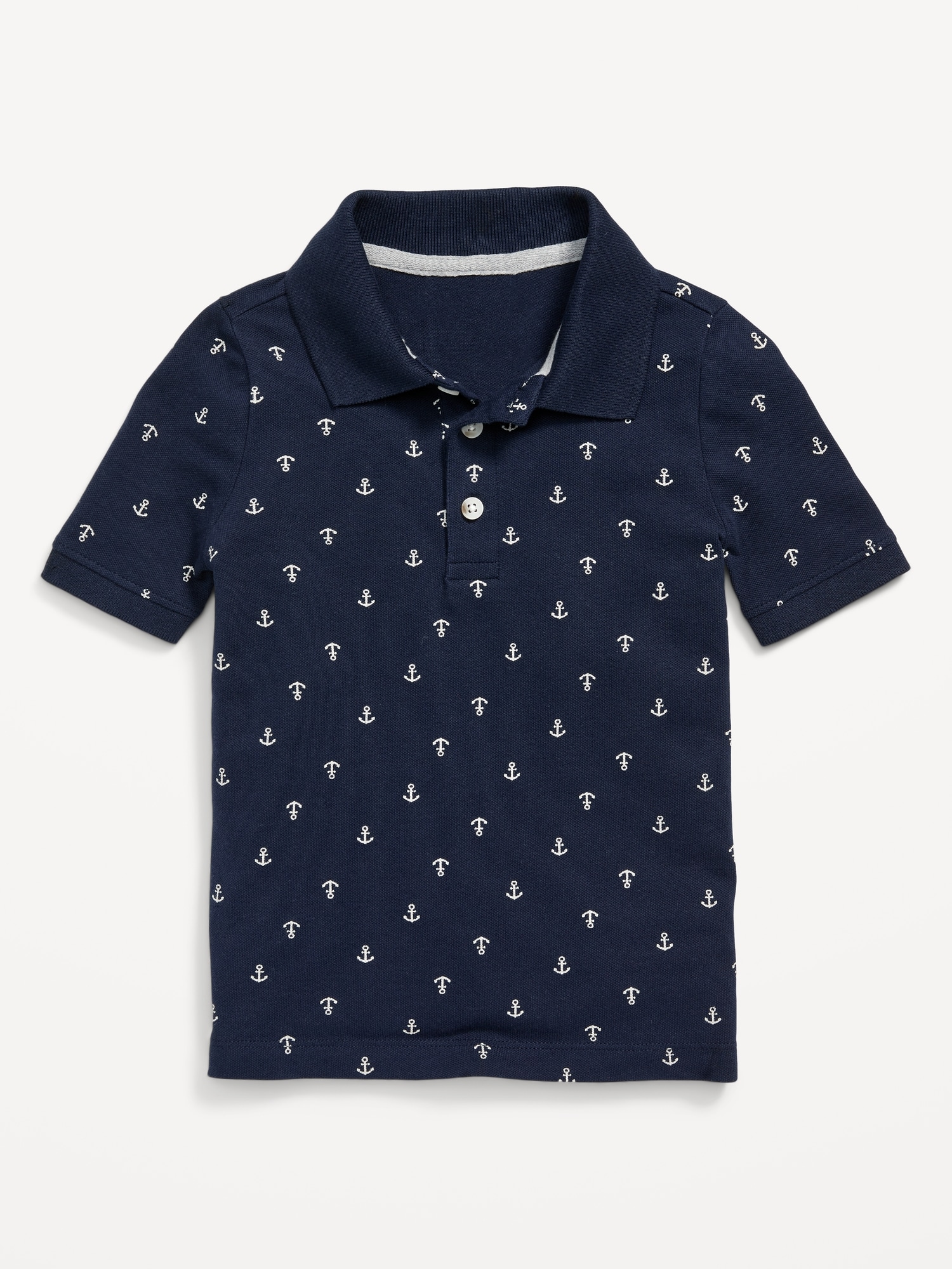 Old Navy Printed Polo Shirt for Toddler Boys multi. 1