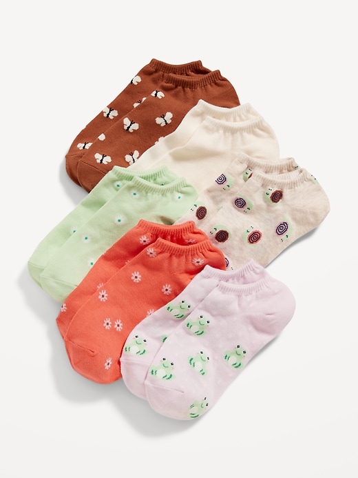 Old Navy Novelty Ankle Socks 6-Pack for Women. 24