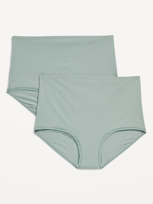 Maternity 2Pack RolloverWaist Jersey Hipster Underwear Old Navy