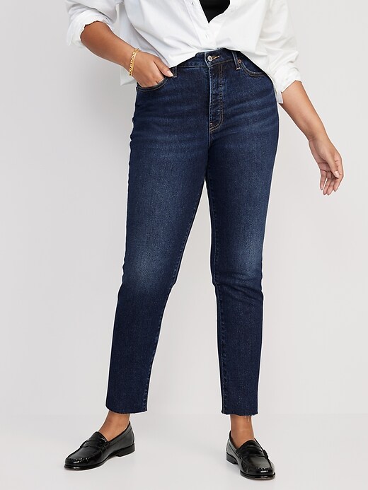 High-Waisted OG Straight Ankle Jeans | Old Navy