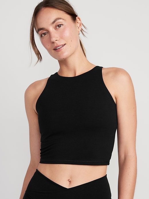 Image number 1 showing, Light Support PowerChill Longline Sports Bra