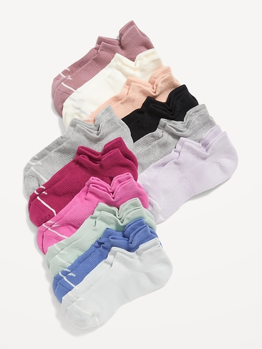 View large product image 1 of 1. Athletic Ankle Socks 12-Pack for Women