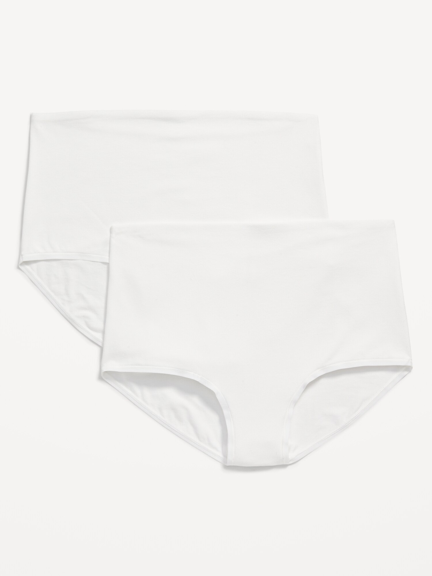 Maternity 2 Pack Rollover Waist Jersey Hipster Underwear Old Navy